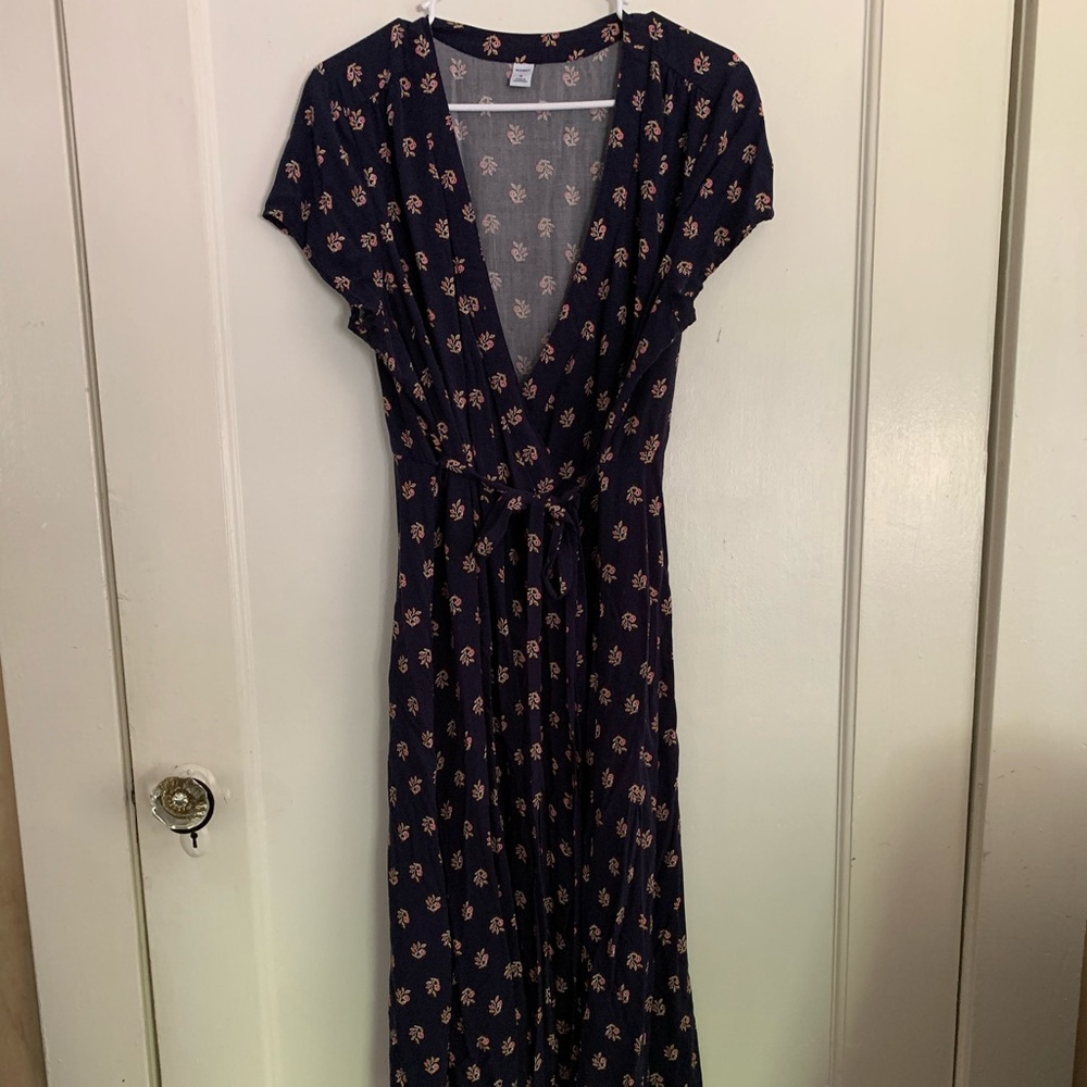 Floral Wrap Dress